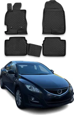 Immagine prodotto di Tappetini per Mazda 6 2009-2013 in gomma TPE 3D Nero 4 pezzi