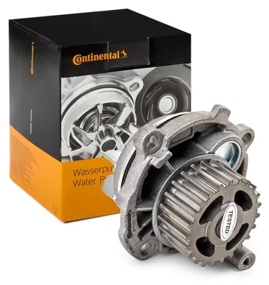 Produktbild von Continental ContiTech WP6010 Kühlmittelpumpe Wasserpumpe für VW Golf IV Schrägheck (1J1) GOLF VI (5K1) Golf V Schrägheck (1K1) TOURAN (1T1, 1T2)