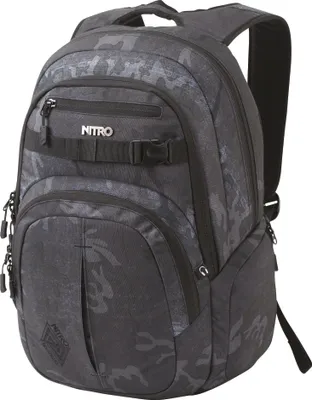 Produktbild von NITRO Freizeitrucksack Rucksack mit Laptopfach Daypacker Collection Chase Backpack 35L Forged Camo grau