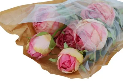 Produktbild von Countryfield künstlicher Blumenstrauß Belle rosa Dekoration 55 cm