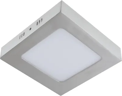 Obrázek produktu pro Stropní hliníkové svítidlo LED 12 cm široké chrom matně bílé hranaté 4000 K neutrální bílá 580 lm