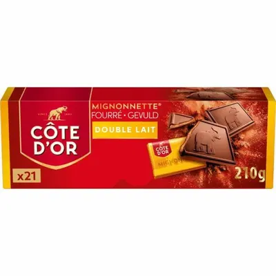 Produktbild von Cote d’Or Mignonnettes Milchschokolade – 24 x 12 Stück
