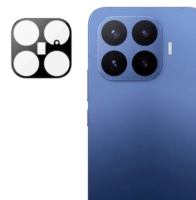 Produktbild von Kamera Schutzglas Linsenschutz für Xiaomi 17T Pro 9H Glas Komplettschutz Schwarz
