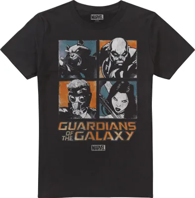Produktbild von Guardians Of The Galaxy - T-Shirt für Herren TV2187 (S) (Schwarz)