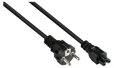 Zdjęcie produktu dla Good Connections Schutzkontakt-Stecker an C5 schwarz 1,8m