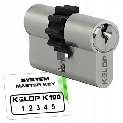 Obrázek produktu pro Kelop K100 Vložka zámku 35/65Z ozubená niklová master key