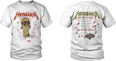 Produktbild von Metallica One Landmine White L T-Shirt