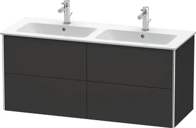 Immagine prodotto di Duravit XSquare Meuble sous-lavabo suspendu, 4 tiroirs, 1280x560x478mm, XS417508080, XS417508080