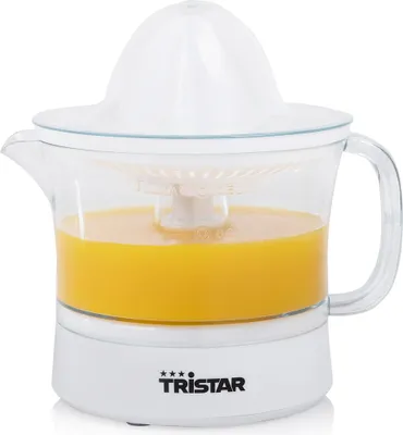 Produktbild von Tristar CP-3005 Zitrusentsafter, Weiß, 0,5 l, 1 m, Kunststoff, 100 RPM, 25 W