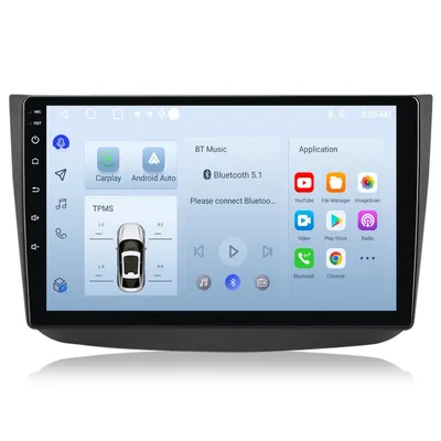 Image de Radio Android 10'' 64GB pour Mercedes W639 (2003-2010) Audio 10 avec CarPlay & Android Auto Navigation & Bluetooth