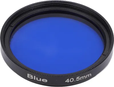 Zdjęcie produktu dla filtr do obiektywów 40,5 mm, kolorowy, wielopowłokowy, do obiektywów Nikon-Sony, niebieski