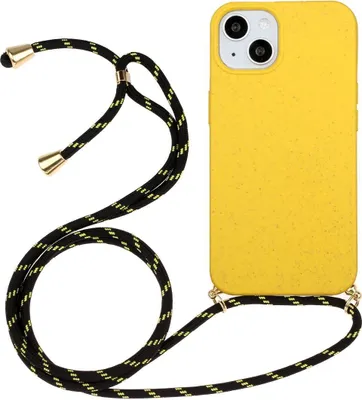 Produktbild von König Design Hülle kompatibel mit Apple iPhone 15 Kunststoff Soft Handyhülle - Handy Case Gelb