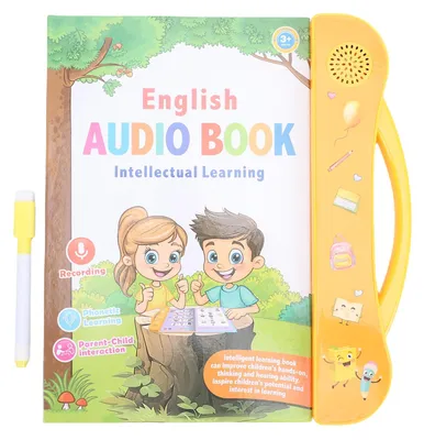 Zdjęcie produktu dla Sprechbuch zum Englischlernen, frühpädagogisches, interaktives Audio für die Eltern-Kind-Interaktion von Kindern