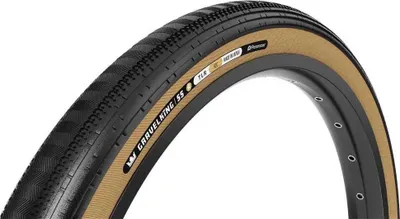 Immagine prodotto di Gravelking Semi Slick R 28", pneumatico pieghevole TLR - nero/skinwall - 40-622 / 28 x 1,5 pollici