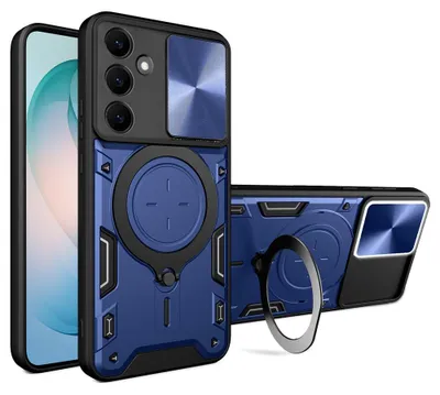 Obrázok produktu pre Techsuit - CamGuard Pro puzdro s krytom fotoaparátu pre Samsung Galaxy S26 Plus - modré