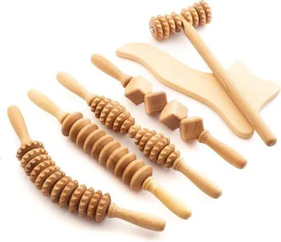 Produktbild von Famanu Massagegerät für Maderotherapie - Roller für Cellulite und Lymphdrainage