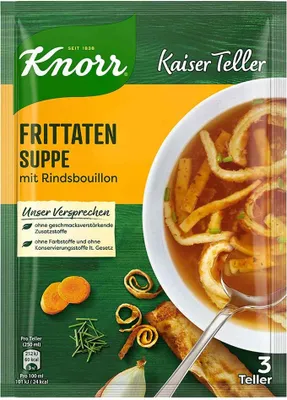 Produktbild von Knorr Kaiserteller Frittaten Suppe 52g