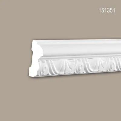 Produktbild von PROFHOME 151351 Wand- und Friesleiste Stuckleiste Zierleiste Wandleiste 2 m