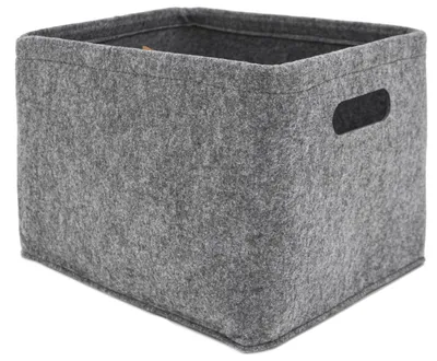 Produktbild von Filz Aufbewahrungsbox - 33x26x23 Filzkorb Aufbewahrung - Organizer Filz Korb