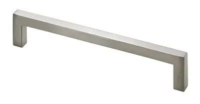 Obrázek produktu pro Hettich Möbelgriff Griff Möbel  8x136x28 mm LA128 Zinkdruckguss Edelstahl-Optik