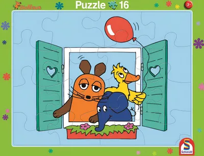 Obrázek produktu pro Puzzle 2er Die Maus