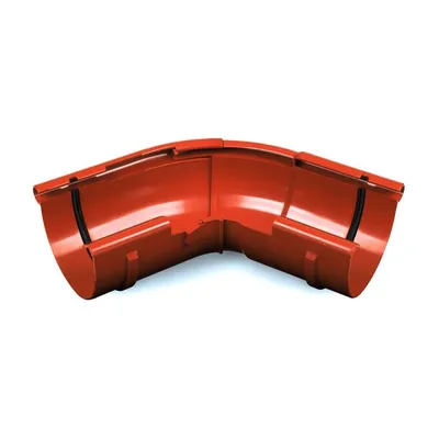 Immagine prodotto di BRYZA angolo esterno regolabile della grondaia 120°-145° plastica Ø 125 mm, rosso mattone RAL 8004