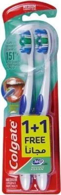 Immagine prodotto di Colgate, spazzolino morbido 360, 2 pezzi