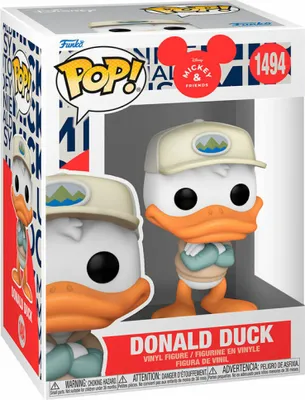 Produktbild von Funko Disney Pop! Mm Im Echten Leben-donald Mehrfarbig  Mehrfarbig One Size