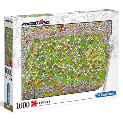 Produktbild von Clementoni Puzzle Mordillo The Match 1000 Teile