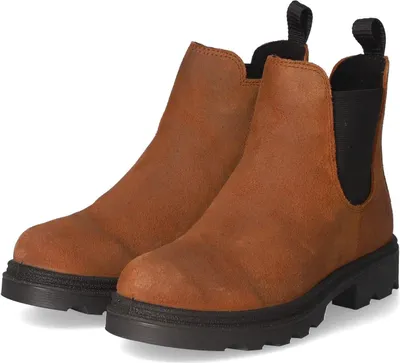 Zdjęcie produktu dla Ecco dziecięce botki/buty za kostkę GRAINER K brązowy zamsz Rozmiar: 35