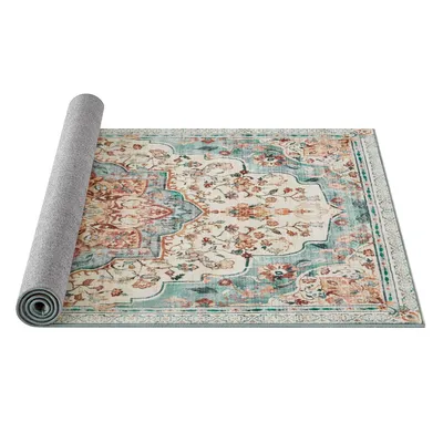 Produktbild von Orientteppich, SONGMICS HOME, Wohnzimmerteppich, rutschfester Teppich, Vintage-Stil
