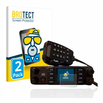 Produktbild von 2x BROTECT Schutzfolie für AnyTone AT-D578UV plus Displayschutz Displayschutzfolie Folie Matt Entspiegelungsfolie