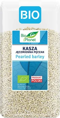 KASZA JĘCZMIENNA PĘCZAK BIO 500 g - BIO PLANET