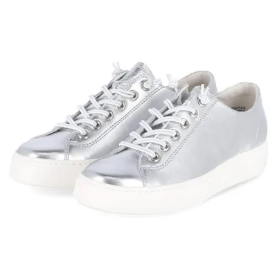Immagine prodotto di Paul Green scarpe da ginnastica basse donna argento pelle liscia dimensioni: 38,5