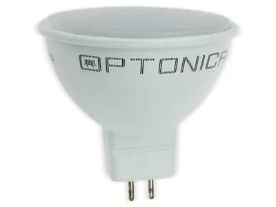 Produktbild von OPTONICA LED-Lampe 1191, GU5,3, MR16, EEK F, 5 W, 400 lm, 6000 K