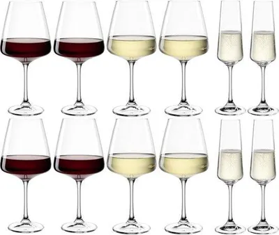 Produktbild von LEONARDO Paladino - Kelchglas-Set TEQTON®-Kristallglas – zwölfteilig