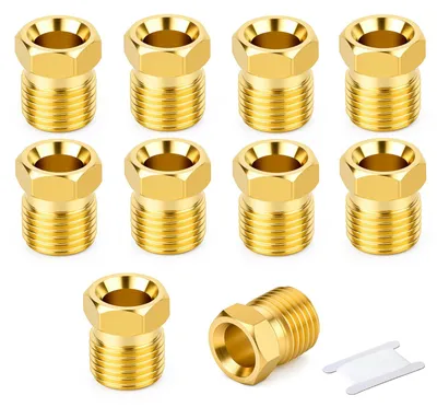 Rohrfittings Adapter, 10 Stück, 5 x 10 x 0,5 Zoll