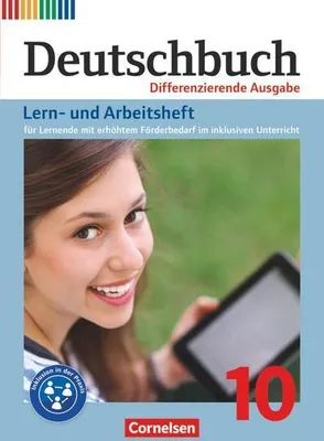 Produktbild von Deutschbuch 10. Schuljahr - Zu allen differenzierenden Ausgaben - Lern- und Arbeitsheft für Lernende mit erhöhtem Förderbedarf im inklusiven Unterricht