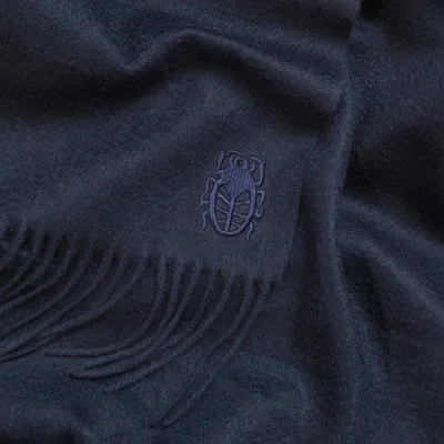 Produktbild von Zoeppritz Cashmere-Plaid Since 1828 Cashmere Farbe navy Größe 130x180