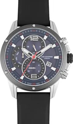 Image de Montre pour homme LEE COOPER LC07423.391 bleu marine, cadeau d'anniversaire tendance