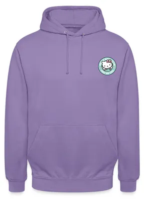 Produktbild von Spreadshirt Hello Kitty Club Just Be You Uni Hoodie, S, Lavendel