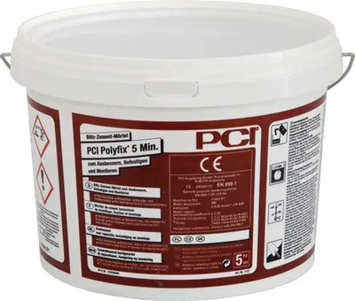 Produktbild von PCI Polyfix 5 Min. Blitz-Zement-Mörtel 5kg