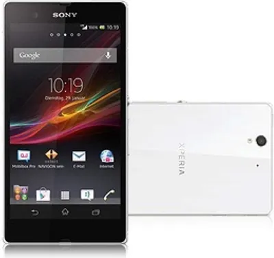 Produktbild von Sony Xperia Z Smartphone, 12,7 cm (5 Zoll) Full HD Display (1920x1080), 16 GB Speicher, 2 GB RAM, 13,1 MP Kamera, Android 4.1, 4G, Bluetooth, WLAN, GPS, FM Radio, Weiß, 2330 mAh Akku, 139 x 71 x 7,9 mm