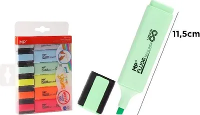 Immagine prodotto di Evidenziatore fluorescente pastello 6 pz