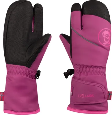 Produktbild von Trollkids 3 Finger Handschuhe Rosa 4.5 Kinder Rosa 4.5