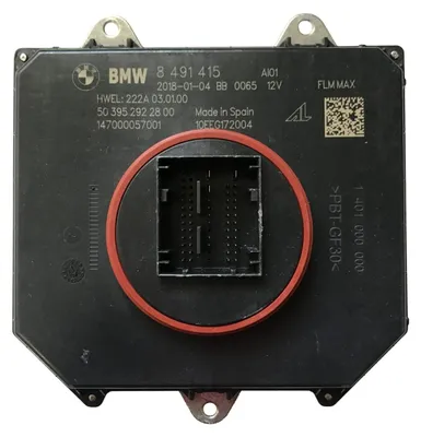 Imagen del producto de Módulo de control adaptativo para BMW 5 Serie (G30, G31), 6 Serie (G32), GT, 7 Serie (G11, G12), X3 (G01), X4, Rolls Phantom (RR11). Números de referencia: 63118491415, 8491415, 63115A02730, 63118492347