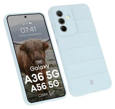 Obrázok produktu pre Odolné puzdro na mobil pre Galaxy A36 5G / Galaxy A56 5G, Bizon Case Tur, svetlo modré