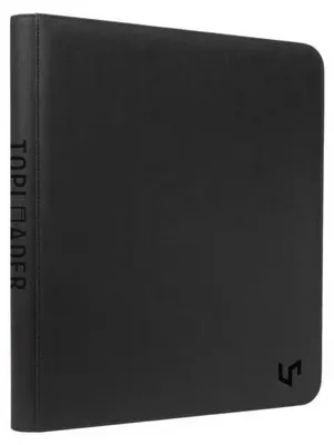 Produktbild von Ultra Pro 9-Pocket Portfolio Toploader PRO-Binder – Schwarze  [180  Karten]