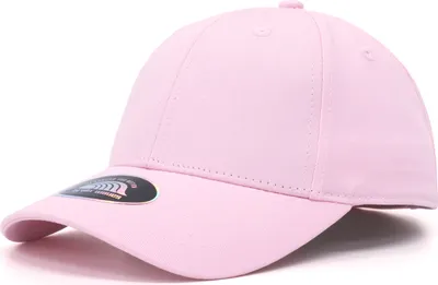 Produktbild von Basic Rose Kappe mit gebogenem Schirm, Einheitsgröße, verstellbar, hautfreundlich