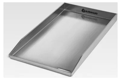 Produktbild von Plancha Grillplatte aus Edelstahl für Gasgrill der Fred Serie, spülmaschinenfest - 41,5 x 23,5 x 3,5 cm